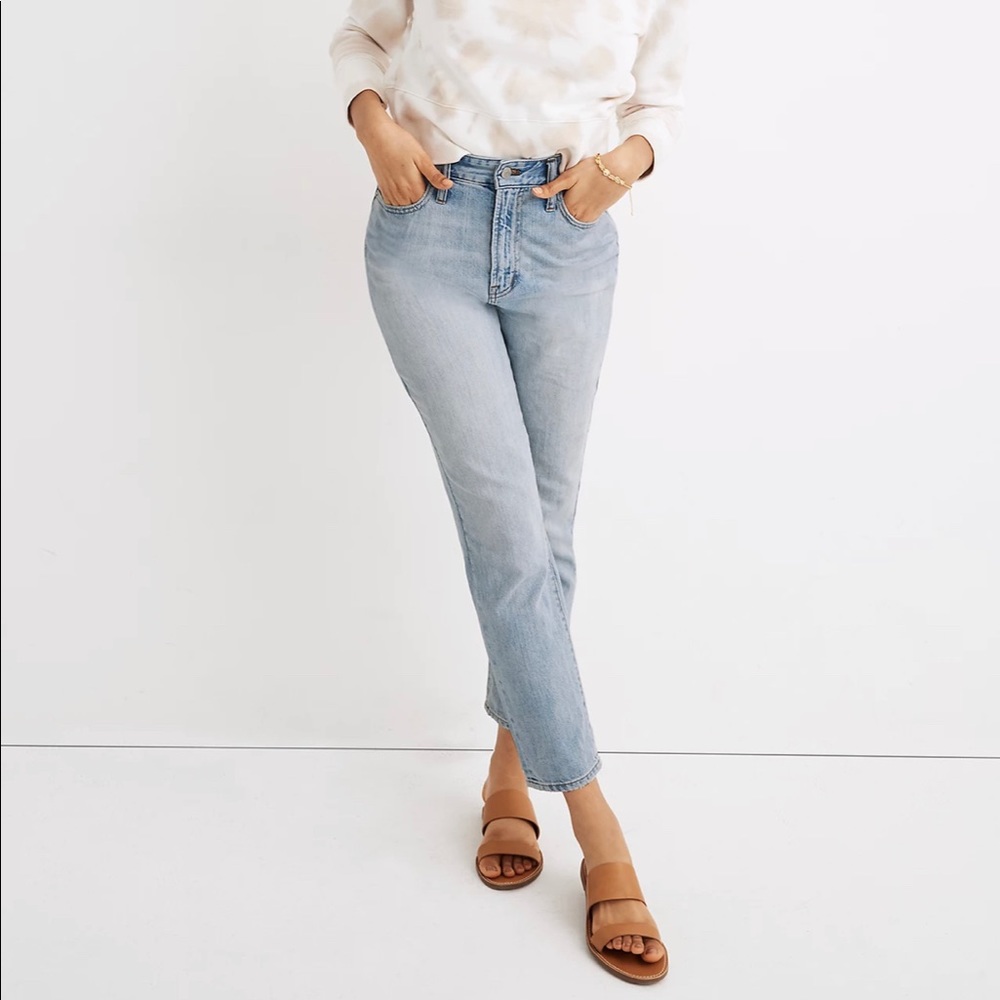 Madewell Curvy Petite Perfect Vintage jeans in Fitzgerald Wash 27 27P